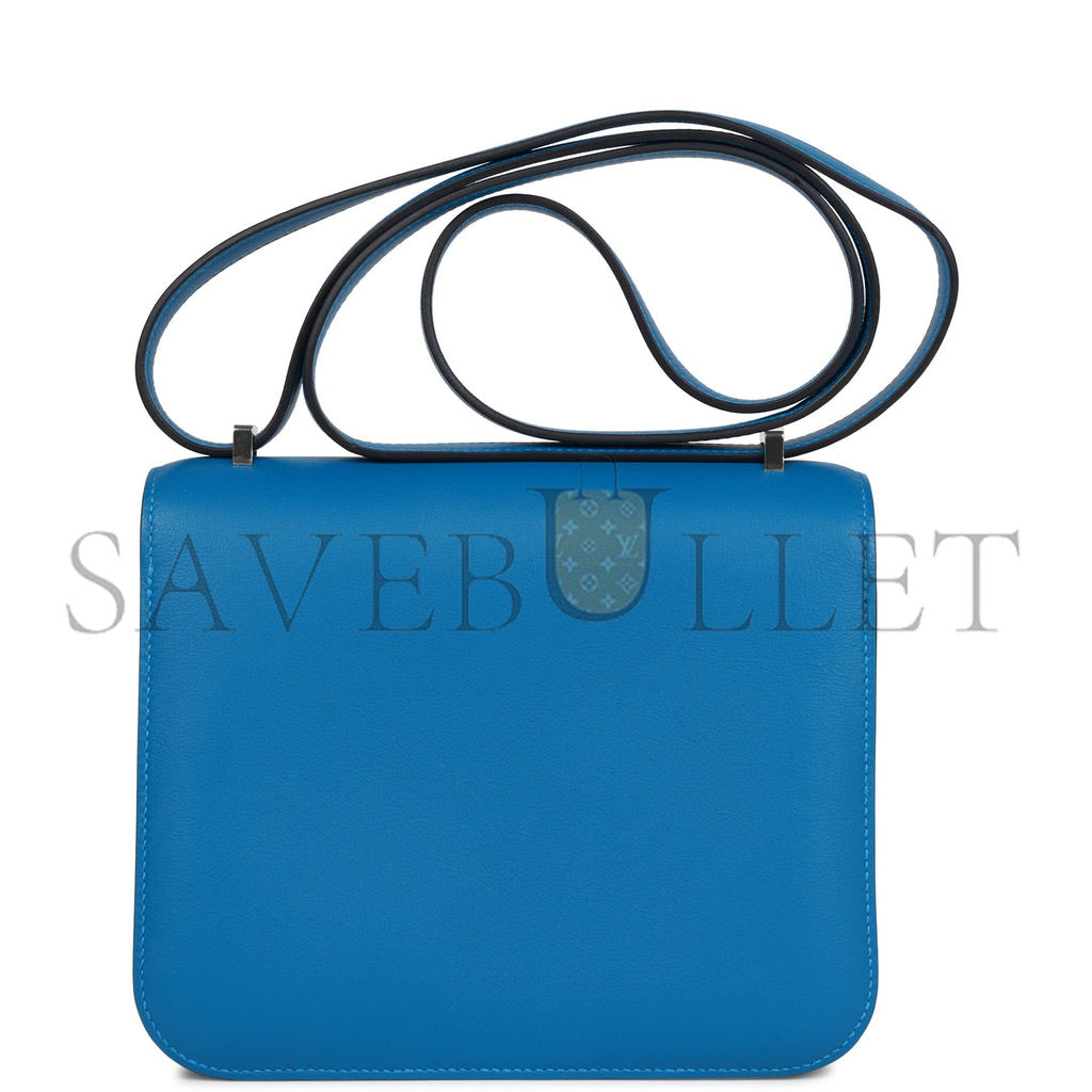 HERMES CONSTANCE 18 EVERCOLOR PALLADIUM HARDWARE (18*15*4cm)