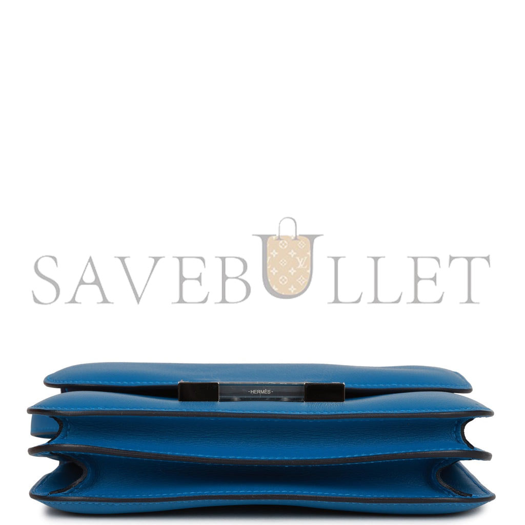 HERMES CONSTANCE 18 EVERCOLOR PALLADIUM HARDWARE (18*15*4cm)