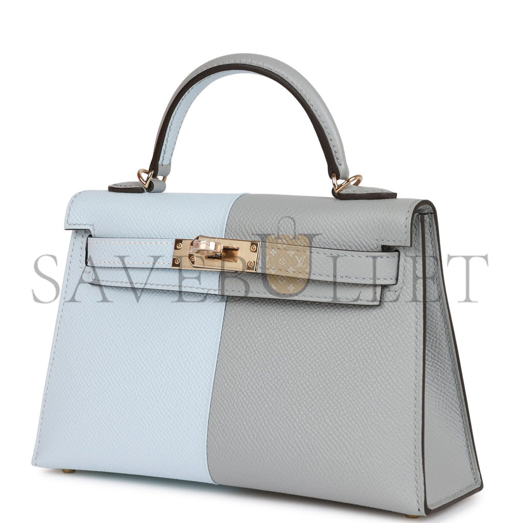 HERMES MINI KELLY EPSOM GOLD HARDWARE (19*12*5.5cm)