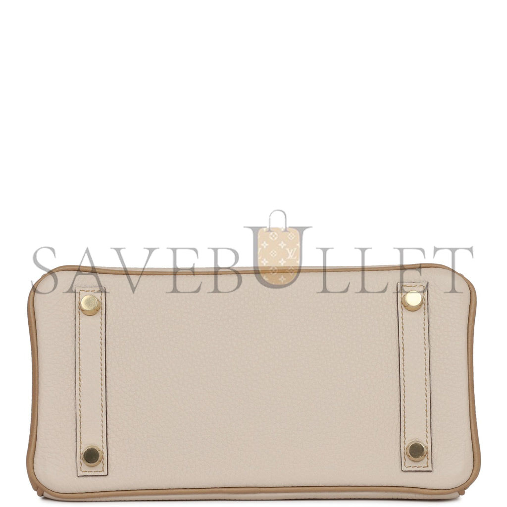 HERMES BIRKIN 25 TOGO BRUSHED GOLD HARDWARE (25*20*13cm)