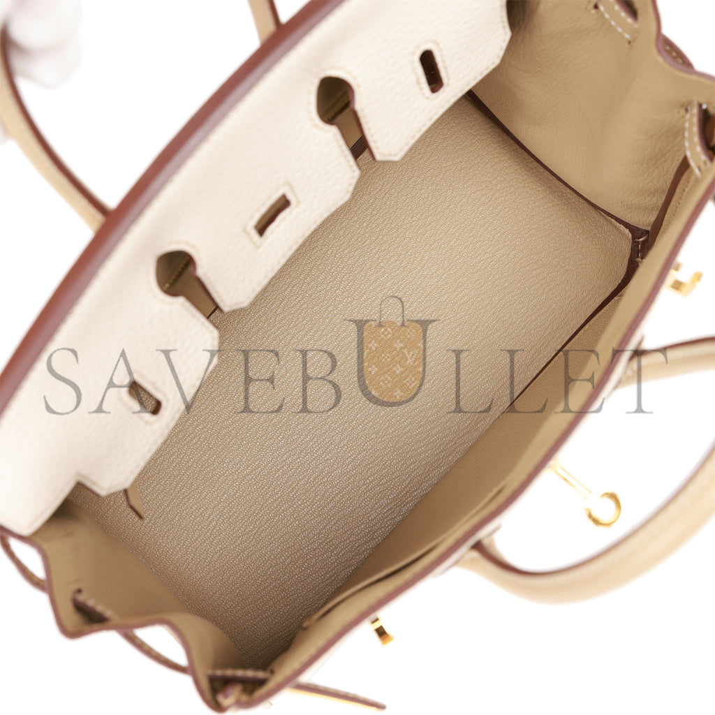 HERMES BIRKIN 25 TOGO BRUSHED GOLD HARDWARE (25*20*13cm)