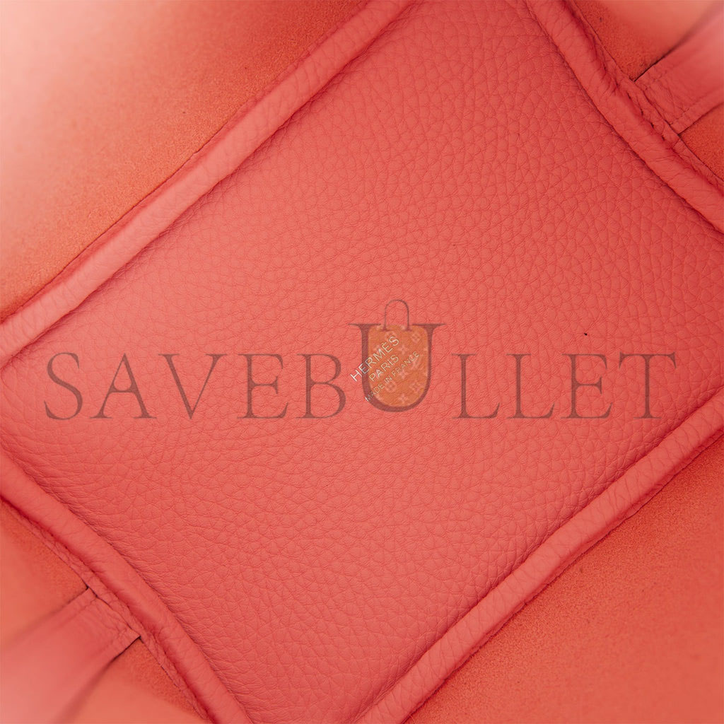 HERMES PICOTIN LOCK 18 CLEMENCE PALLADIUM HARDWARE (18*18*13cm)