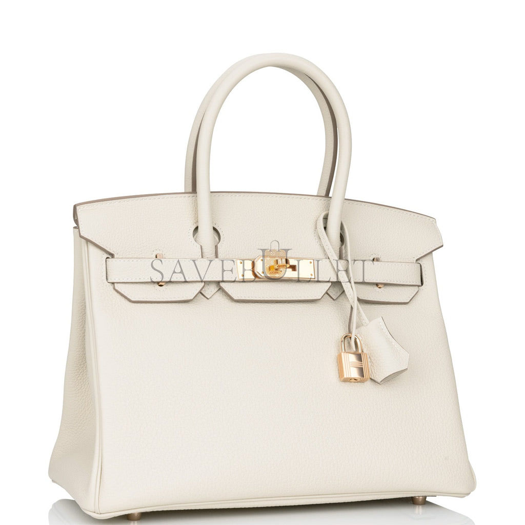 HERMES BIRKIN 30 TOGO ROSE GOLD HARDWARE (30*22*16cm)