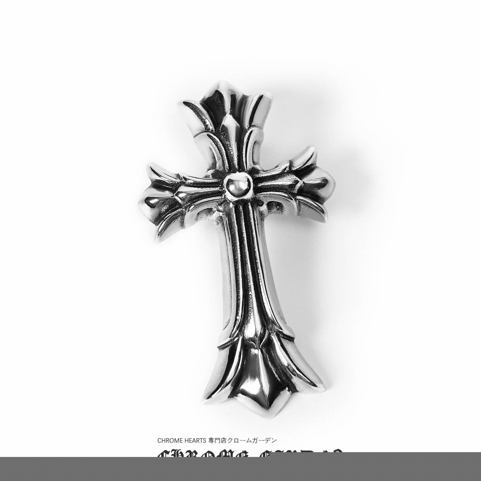 CHROME HEARTS LARGE DOUBLE CROSS PENDANT