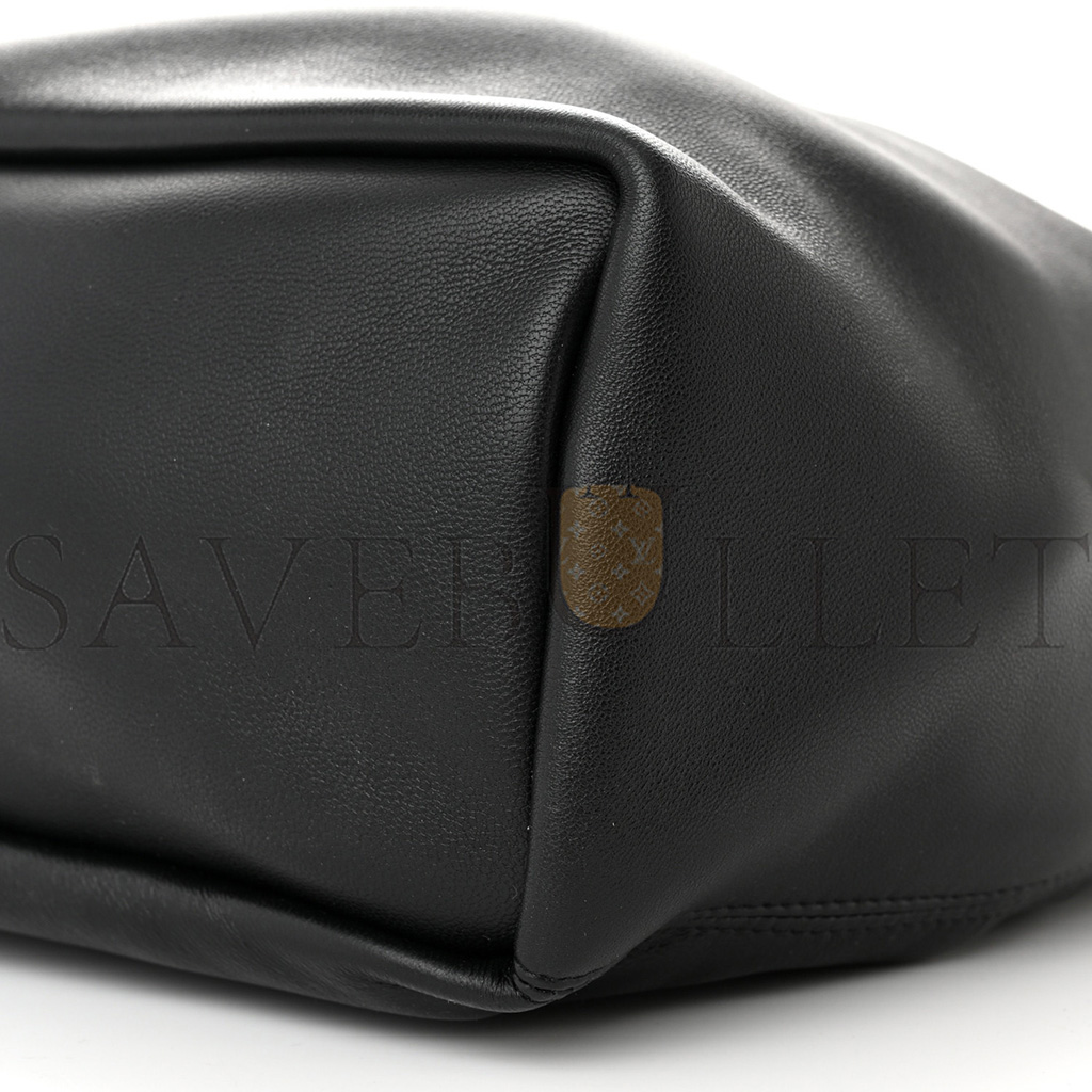 LOEWE NAPPA SMALL SQUEEZE BAG BLACK (29*24*10.5cm)