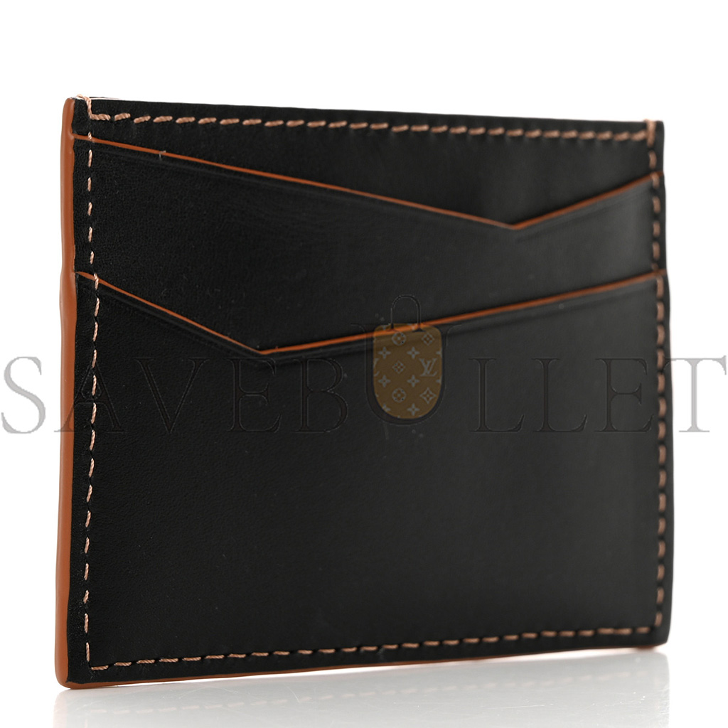 LOEWE CALFSKIN PUZZLE CARD HOLDER BLACK (10*8cm)