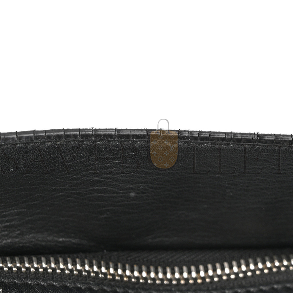 LOEWE CALFSKIN SMALL PUZZLE BAG BLACK (29*16.5*10.5cm)