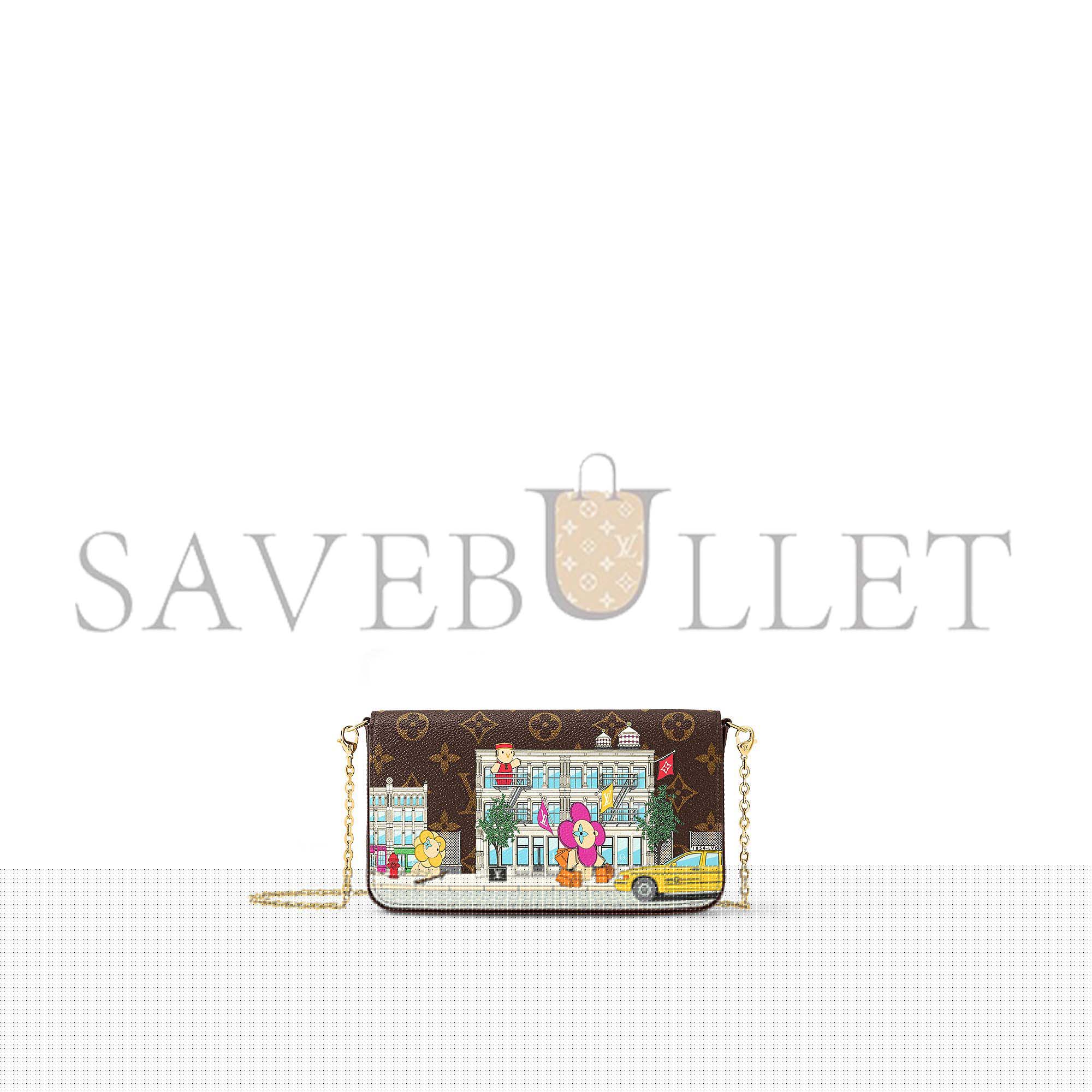 LOUIS VUITTON MASTER FÉLICIE POCHETTE M81762 (21*12*3cm)