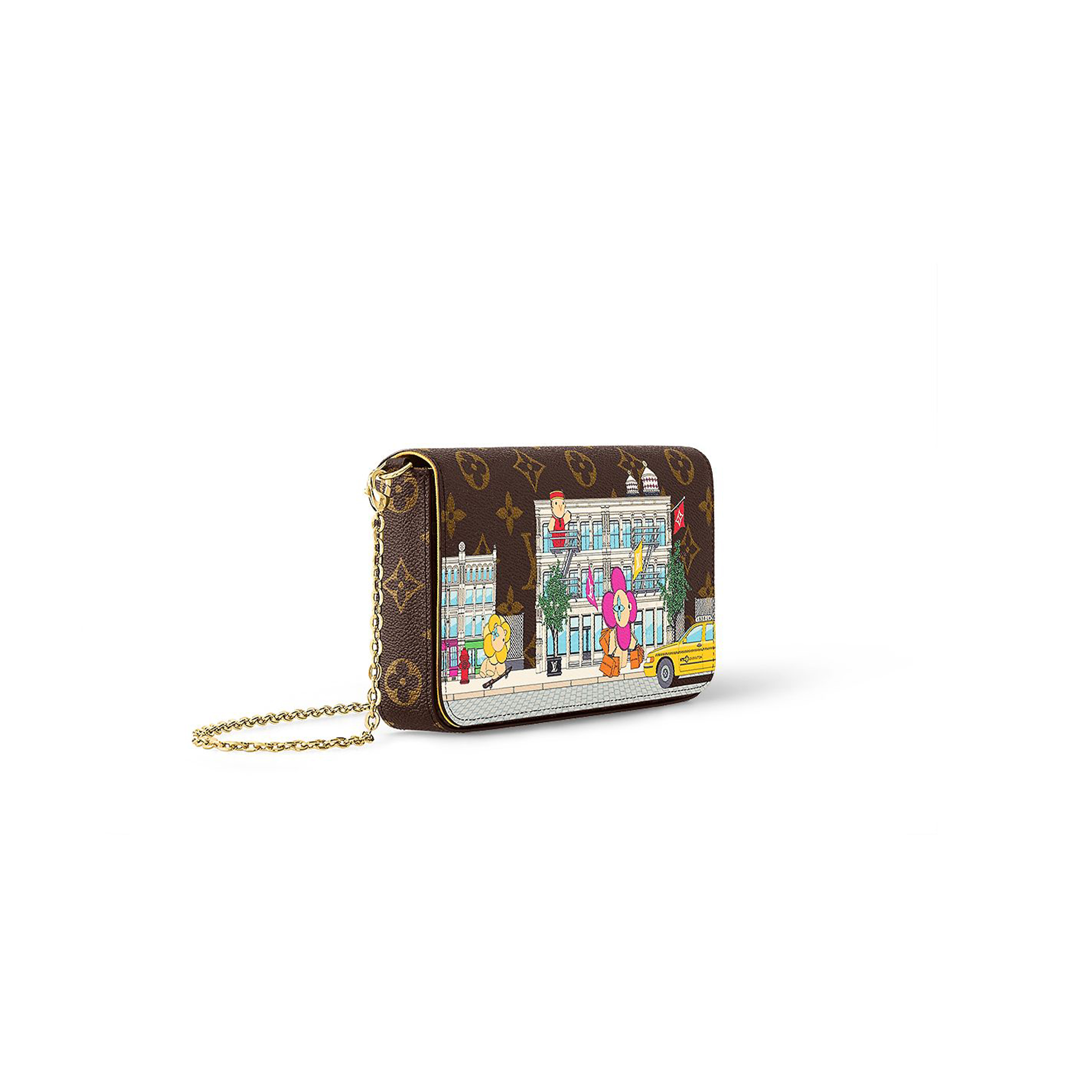 LOUIS VUITTON MASTER FÉLICIE POCHETTE M81762 (21*12*3cm)