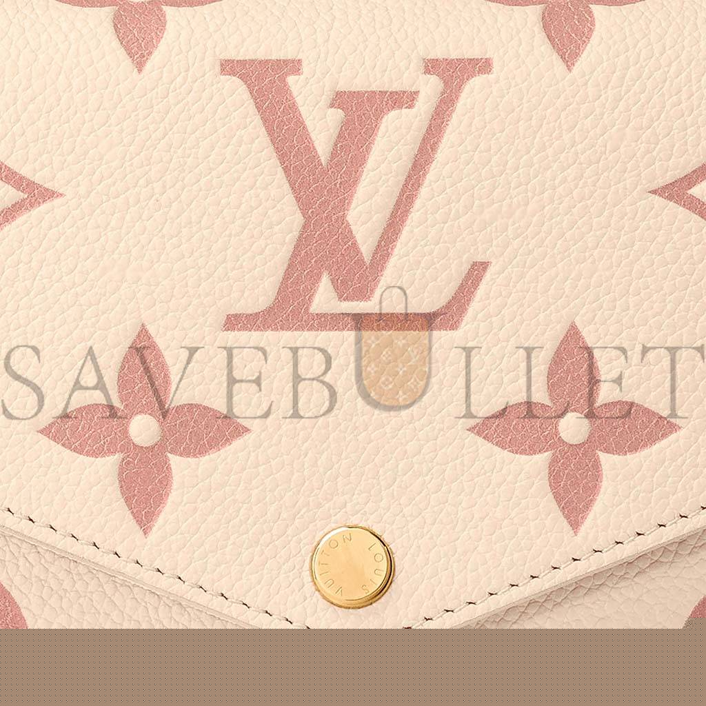 LOUIS VUITTON FÉLICIE POCHETTE M82047 (21*12*3cm)