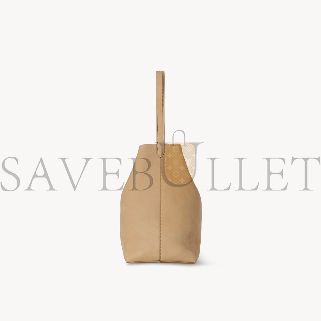 THE ROW SMALL PARK TOTE BAG IN NUBUCK CROISSANT W1314L87CRO (25*22*12cm)