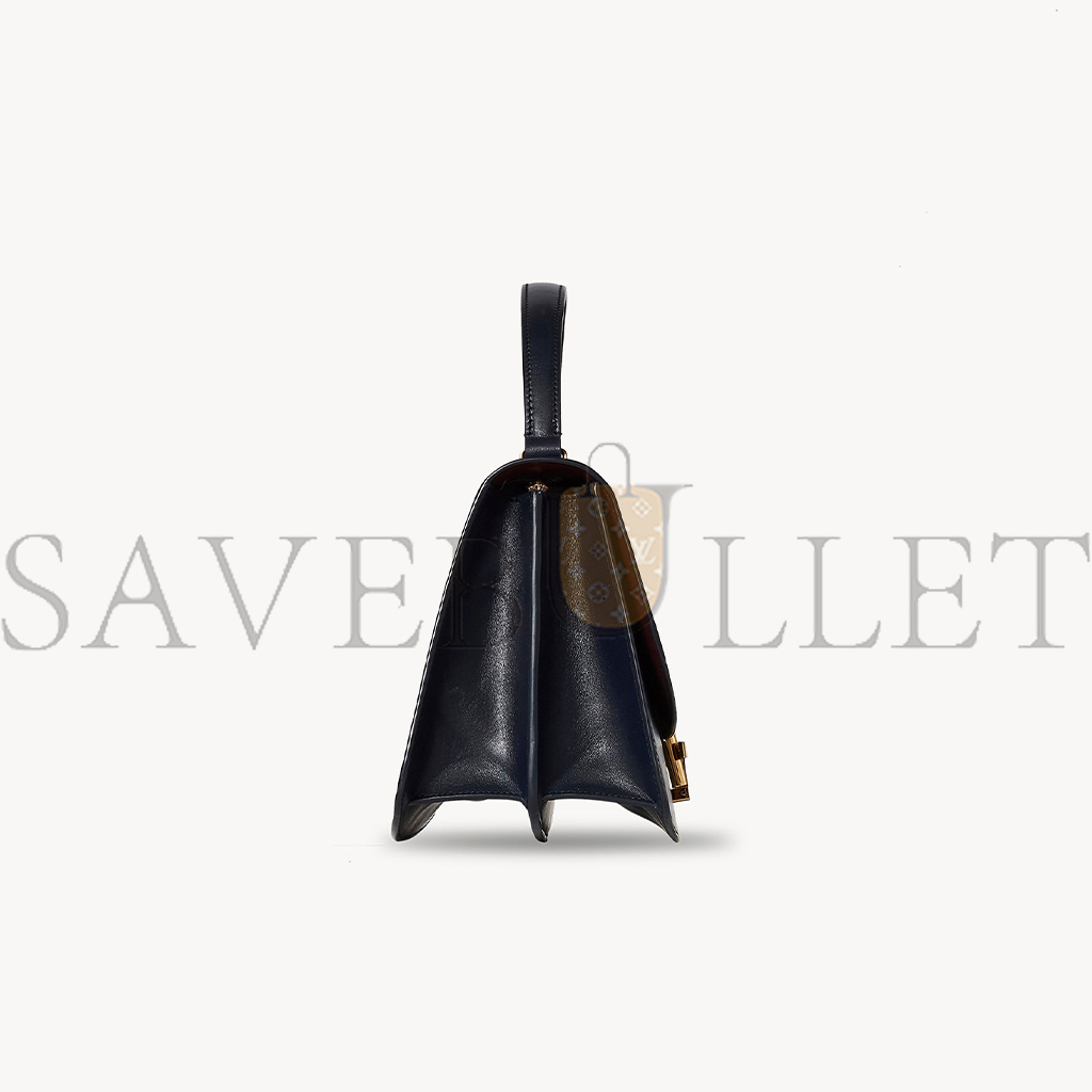 THE ROW SOFIA 10.00 BAG IN LEATHER BLACK W1446L60BLSG (25*18*11cm)
