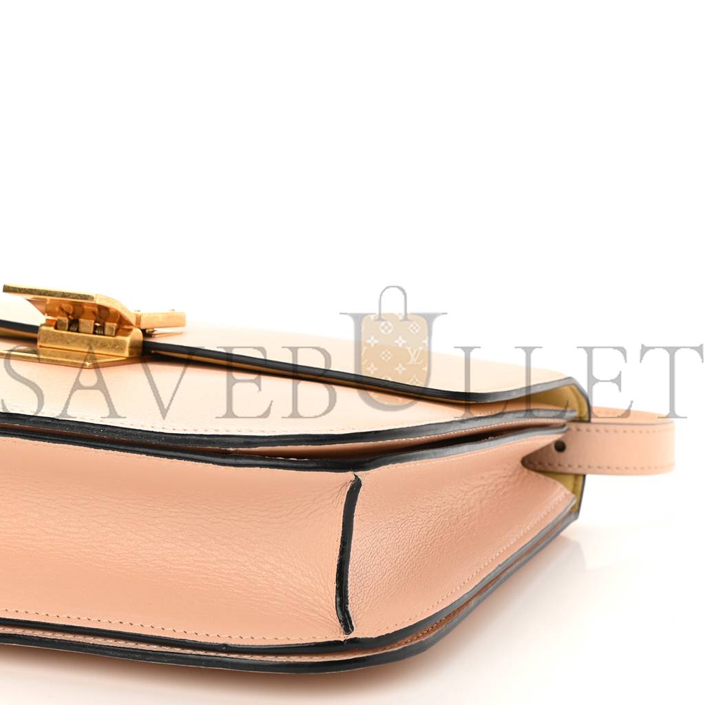 CELINE GOATSKIN MEDIUM CLASSIC BOX FLAP BAG (23*18*6cm)