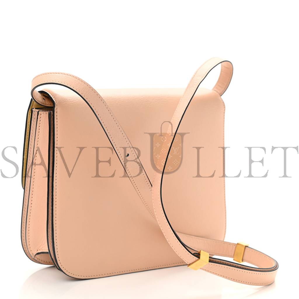 CELINE GOATSKIN MEDIUM CLASSIC BOX FLAP BAG (23*18*6cm)