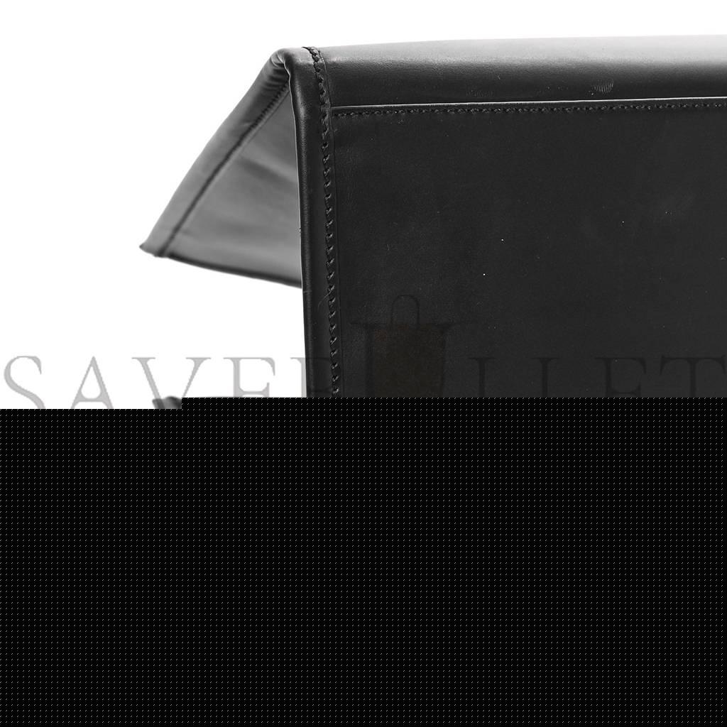 FENDI VITELLO KING PLEXIGLASS LARGE FENDI SUNSHINE SHOPPER TOTE BLACK (41*34*18cm)