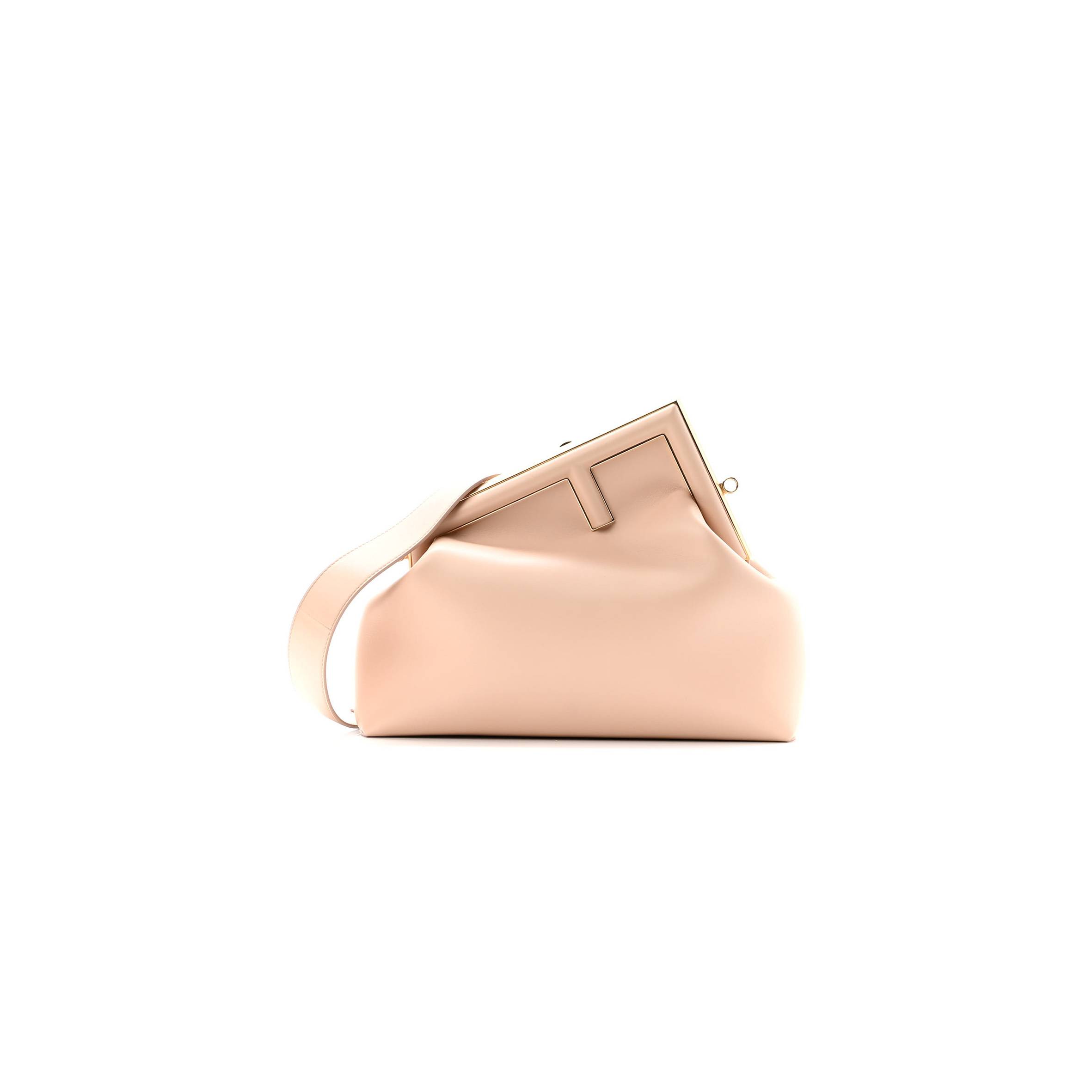 FENDI SHINY NAPPA MEDIUM FENDI FIRST POUDRE (32.5*23.5*15cm)