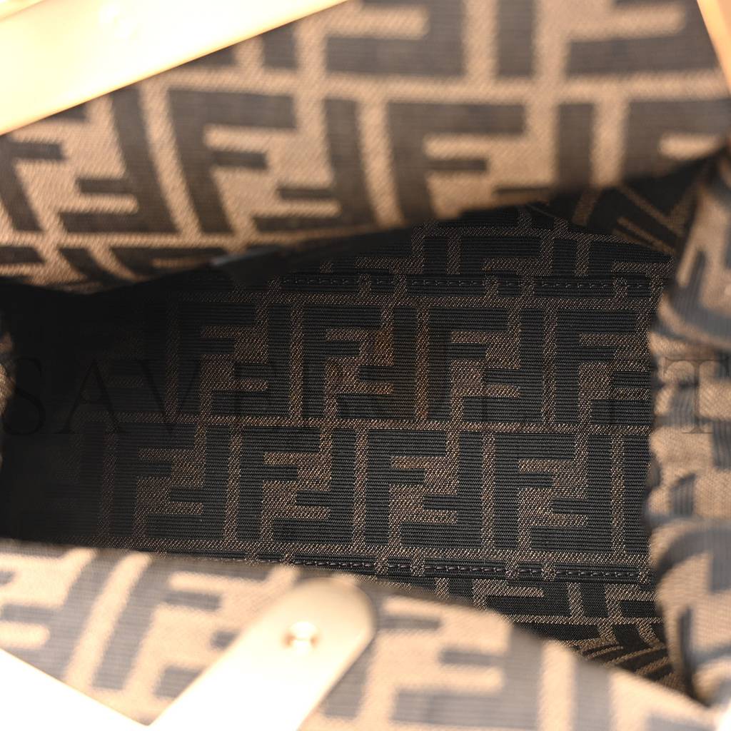 FENDI SHINY NAPPA MEDIUM FENDI FIRST POUDRE (32.5*23.5*15cm)