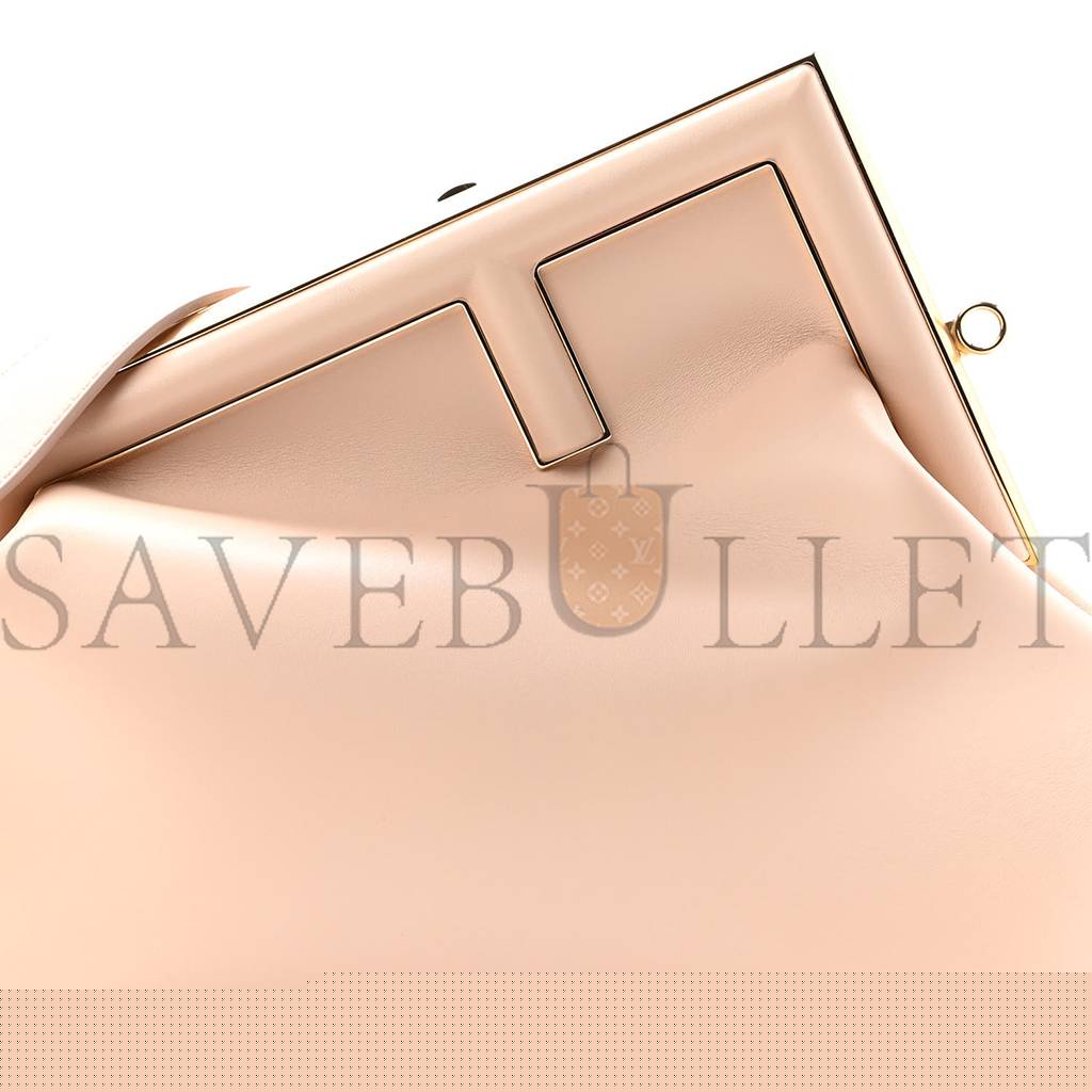 FENDI SHINY NAPPA MEDIUM FENDI FIRST POUDRE (32.5*23.5*15cm)