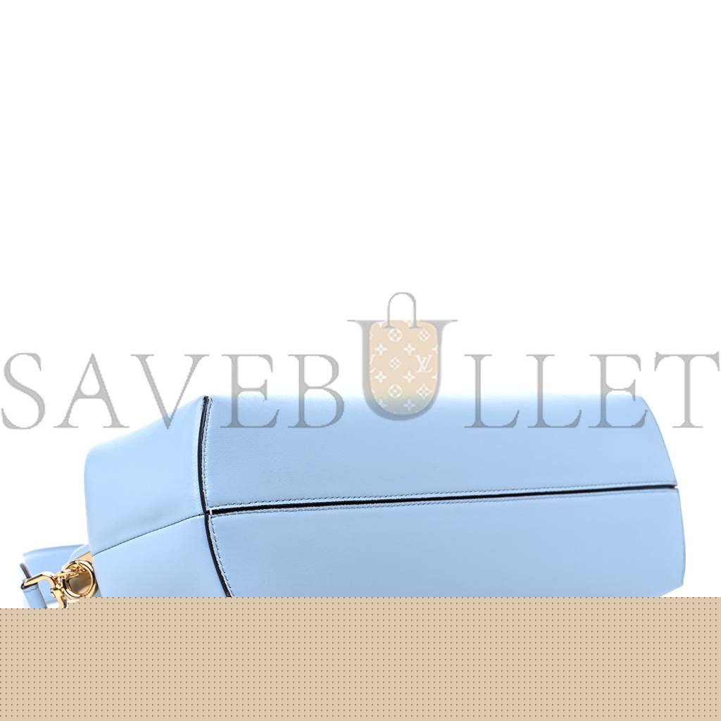 FENDI SHINY NAPPA MEDIUM FENDI FIRST AZZURRO BABY (32.5*23.5*15cm)