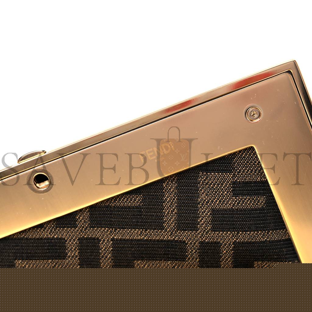 FENDI SHINY NAPPA MEDIUM FENDI FIRST AZZURRO BABY (32.5*23.5*15cm)