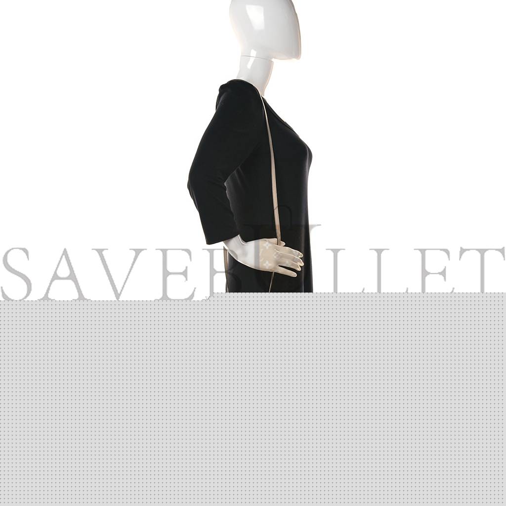 FENDI VITELLO KING PLEXIGLASS MINI FENDI SUNSHINE SHOPPER TOTE POUDRE (18*14*6cm)
