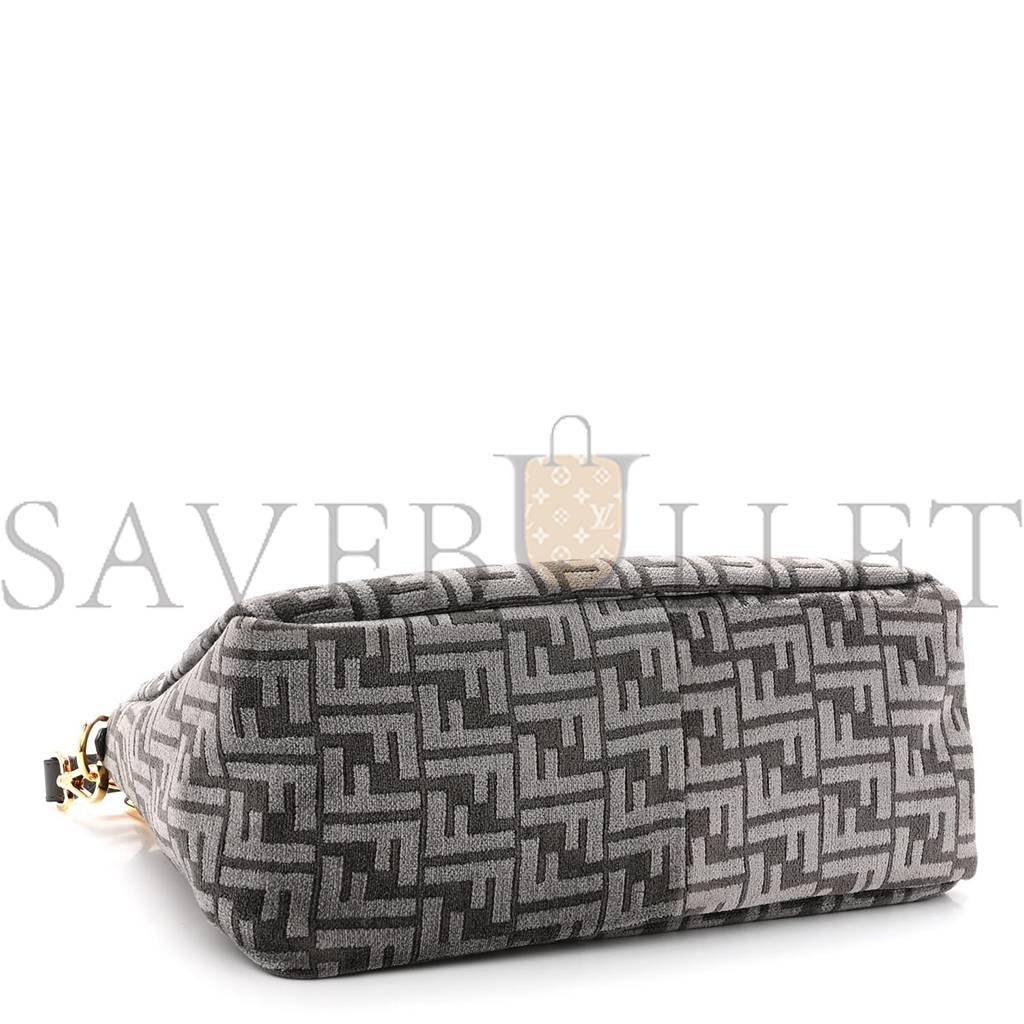 FENDI CHENILLE VITELLO SETA PLEXIGLASS FF O