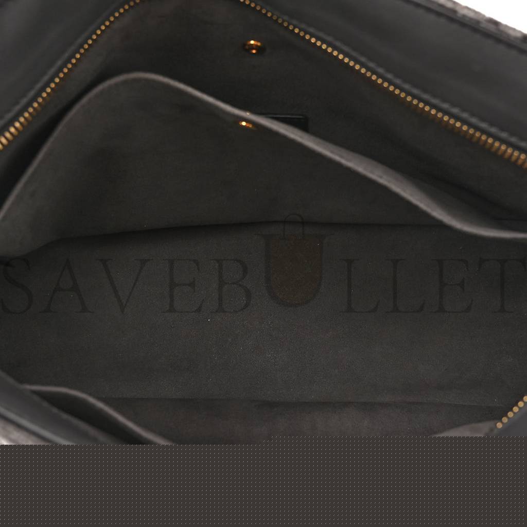 FENDI CHENILLE VITELLO SETA PLEXIGLASS FF O