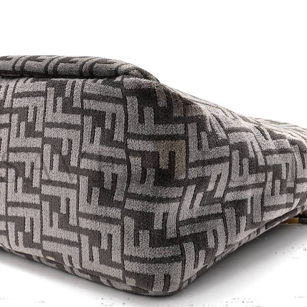 FENDI CHENILLE VITELLO SETA PLEXIGLASS FF O
