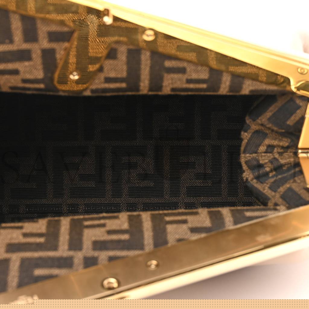 FENDI SHINY NAPPA MEDIUM FENDI FIRST NUVOLA (32.5*23.5*15cm)