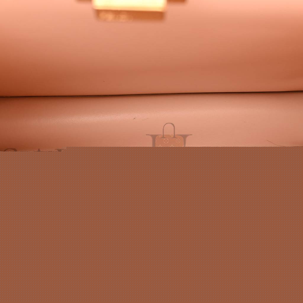 FENDI VITELLO SETA SHINY NAPPA MEDIUM PEEKABOO I SEE U SATCHEL CUOIO LIGHT ROSE (33*25*13cm)