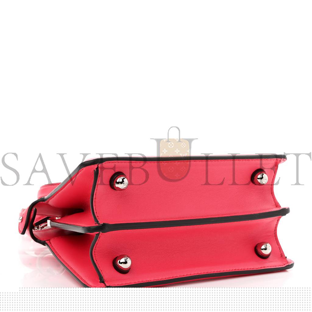 FENDI SHINY NAPPA PETITE PEEKABOO I SEE U SATCHEL LAMPONE (20*15*10cm)
